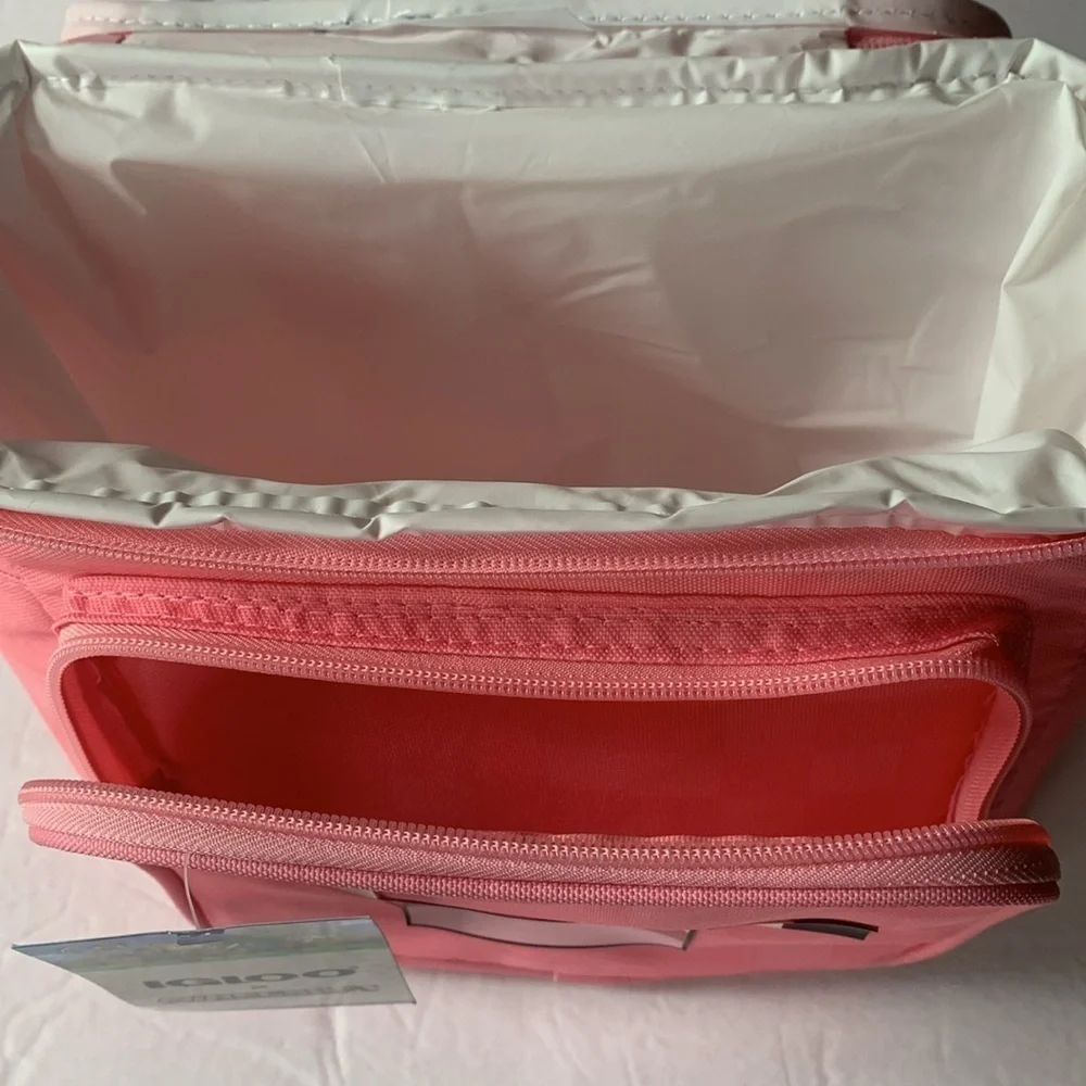 Minecraft Pig Bag Insulated Igloo Square Cooler Bag 9-Can Capacity New